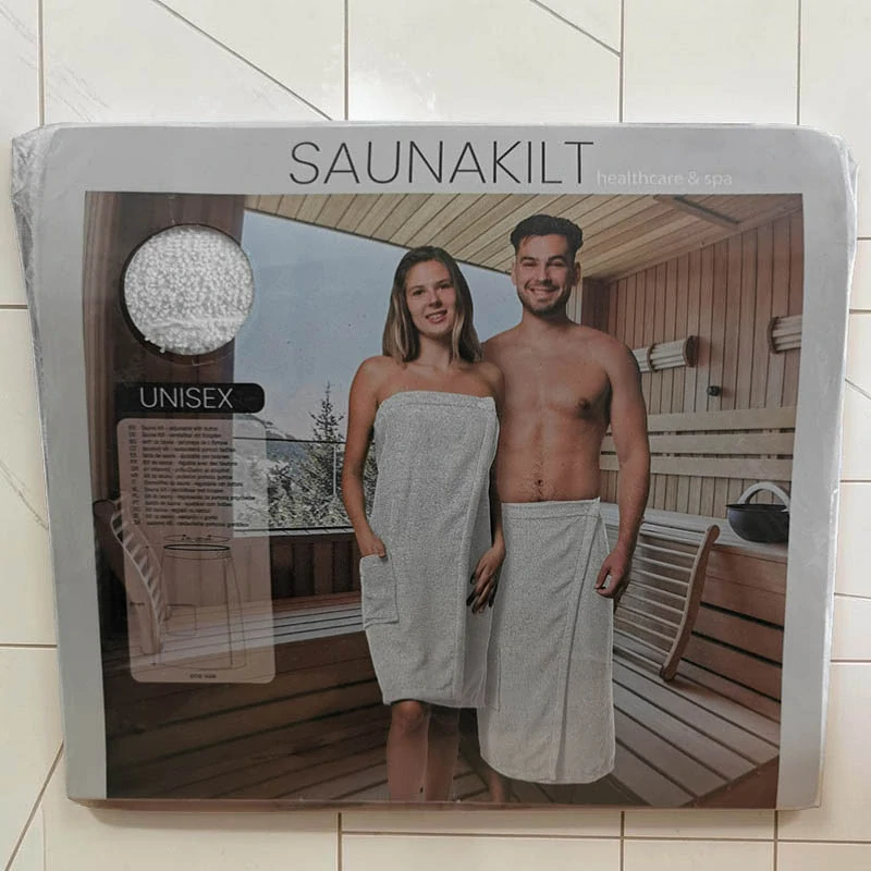 Uterák do sauny Kilt UNISEX – nastaviteľný s vreckom