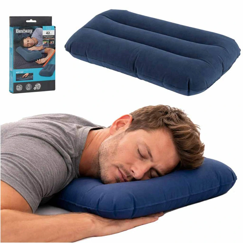 Nafukovací cestovný vankúš Bestway® modrý