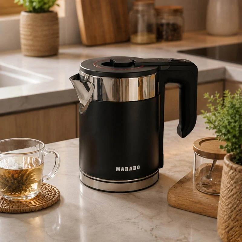 Rýchlovarná kanvica Marado 2,3 l 1500 W čierna