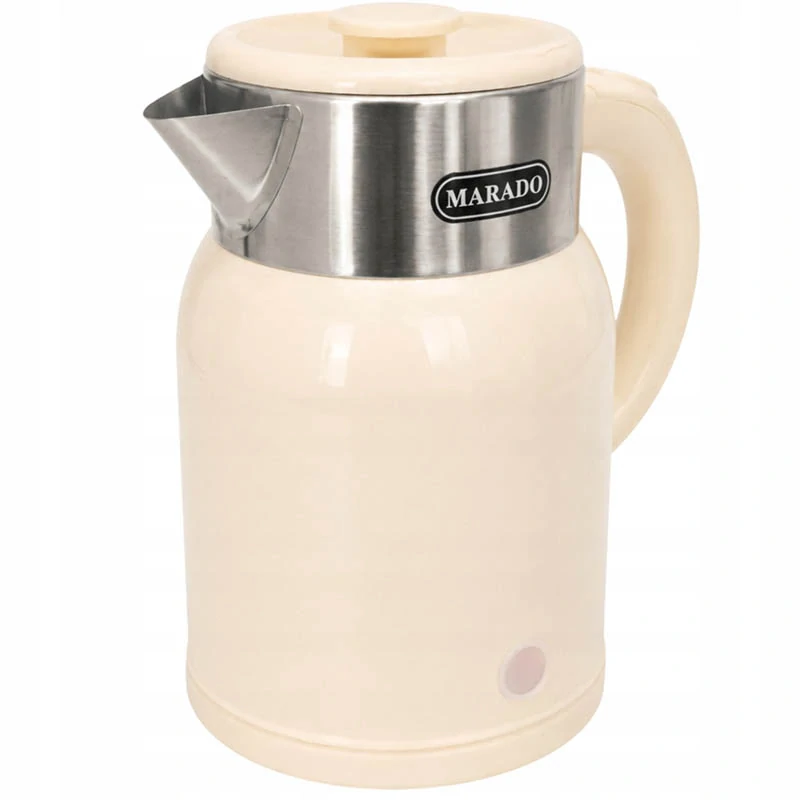 Retro rýchlovarná kanvica Marado 1,4 l 1500 W béžová