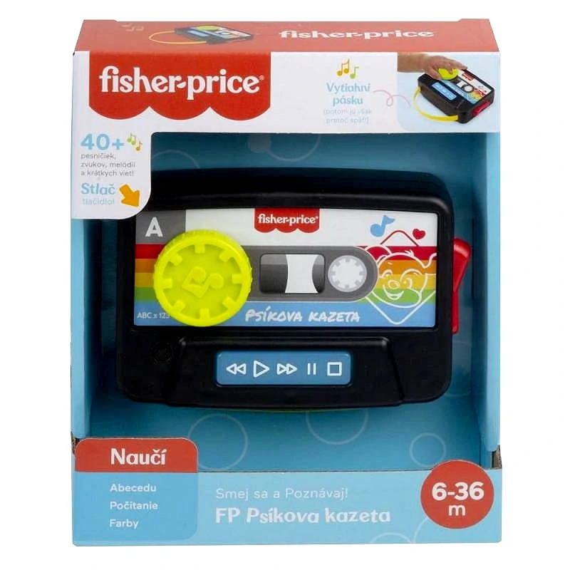 Fisher-Price Psíkova kazeta – interaktívna hudobná hračka
