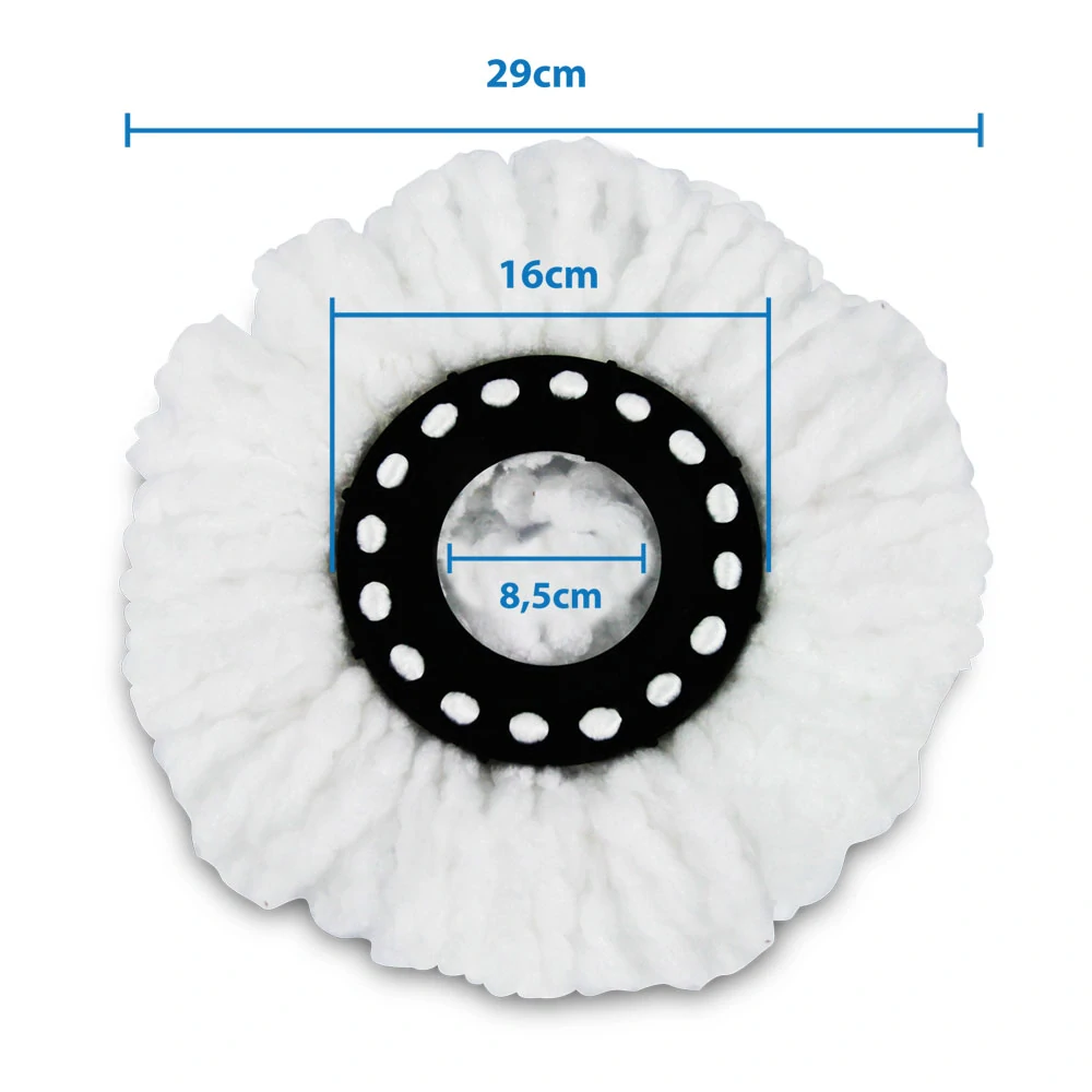 Náhradné mikrovláknové návleky na rotačný mop Esperanza Perfect Clean – 3 kusy
