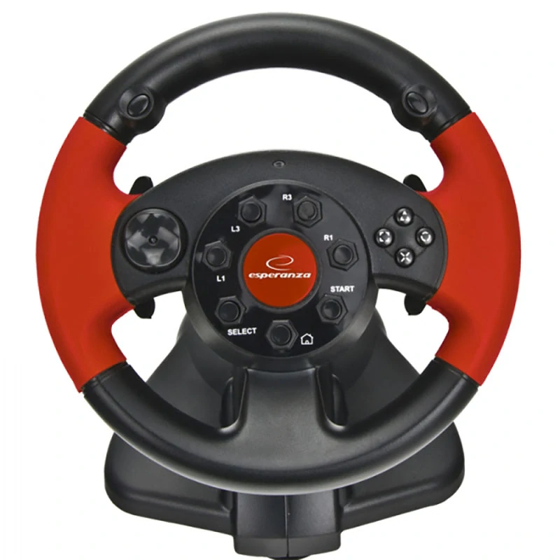 Herný volant Esperanza HIGH OCTANE s pedálmi