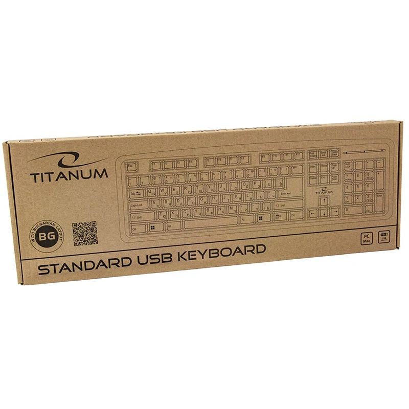 Káblová USB klávesnica Titanum 