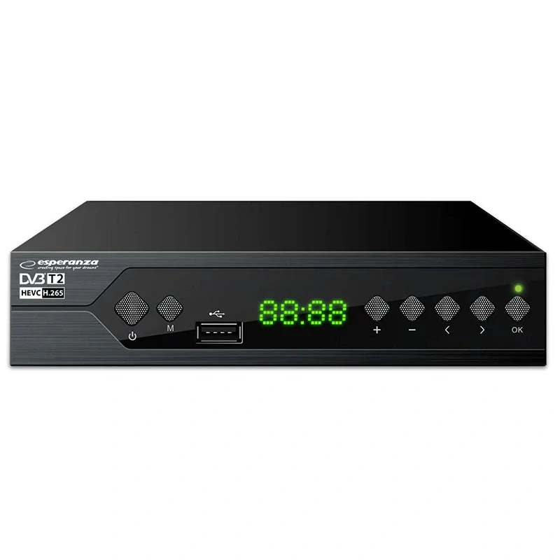 Digitálny prijímač DVB-T2 Esperanza EV107R