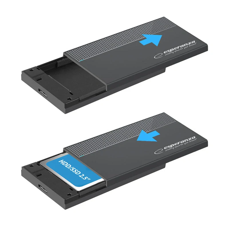Externý box Esperanza pre 2,5" HDD a SSD