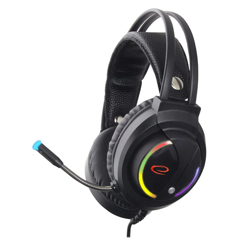 Herné slúchadlá Esperanza NIGHTSHADE s mikrofónom a RGB podsvietením