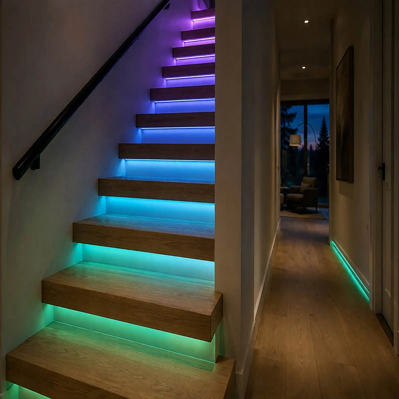 RGB IC LED pás 5 m s Bluetooth, aplikáciou a diaľkovým ovládaním