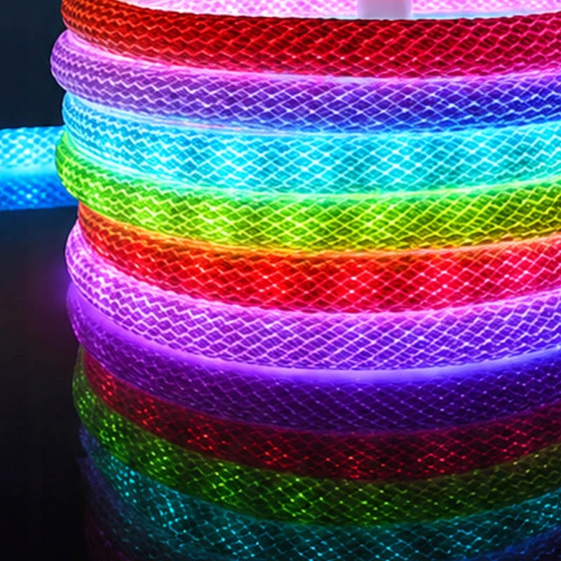 Vodeodolný RGB neónový LED pás 5 m IP67 s aplikáciou, ovládačom a Music Sync