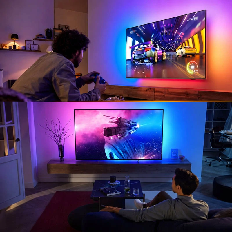 Inteligentné Ambient LED podsvietenie TV 45–60" so senzorom obrazu
