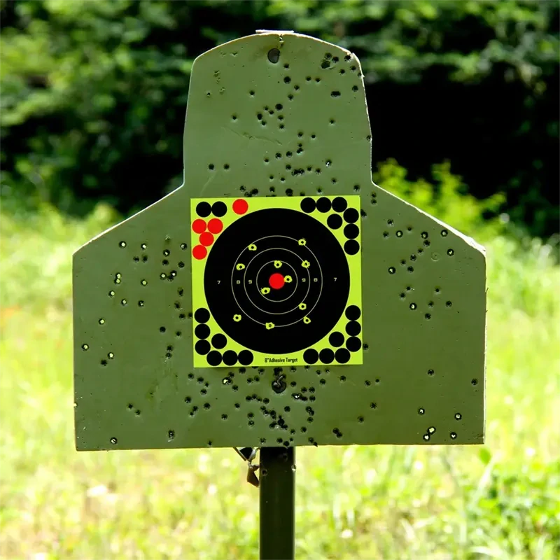 Samolepiace reaktívne terče WESTSNIPE 20 × 20 cm – 25 ks
