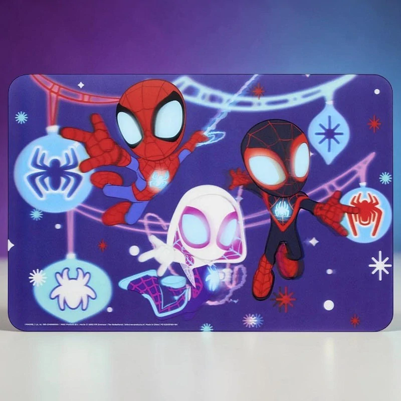 Detská podložka na stôl Marvel Spidey 45 × 30 cm s 3D holografickým efektom