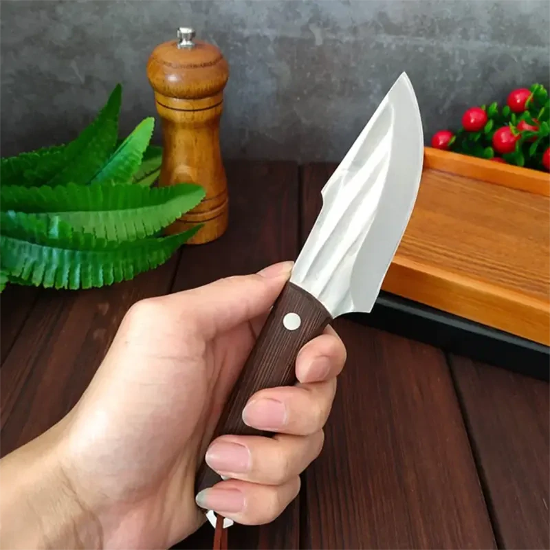 Outdoorový nôž Foxter s pevnou čepeľou a puzdrom 21/11 cm