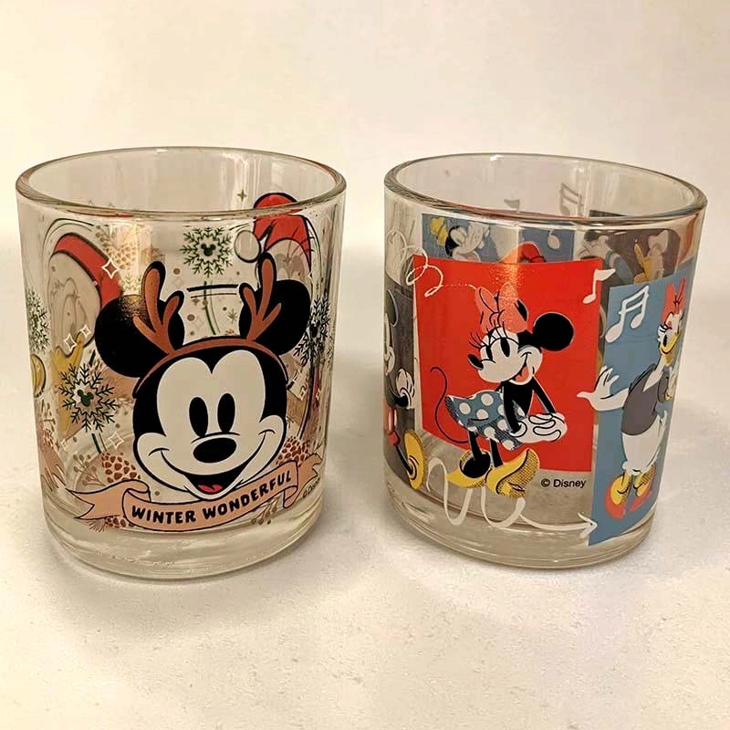 Detský sklenený pohár Disney Mickey Mouse a priatelia 250 ml