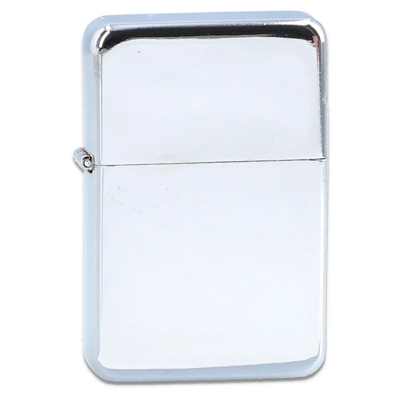 Gentelo Benzínový zapaľovač strieborný lesklý