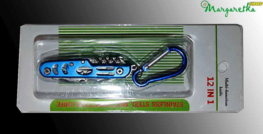 Nôž vreckový Blue multi 7 funkcií