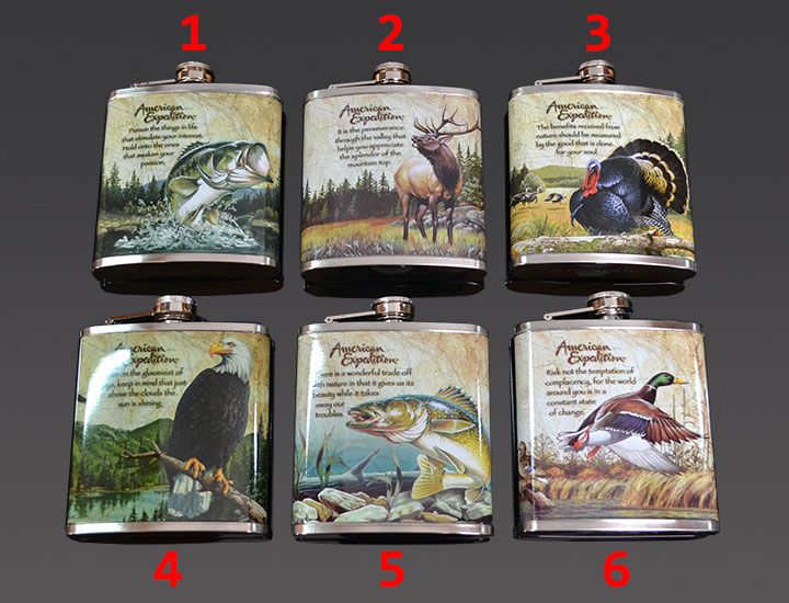 Ploskačka - poľovnícky motív 210ml