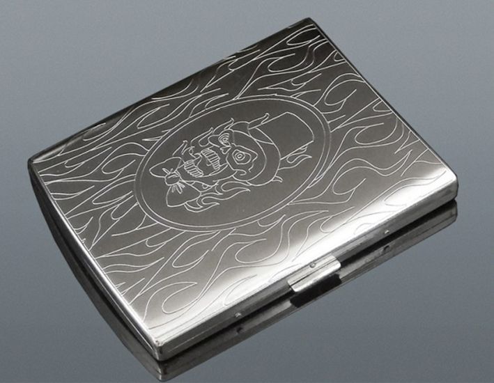 Puzdro kovové SCULL slim