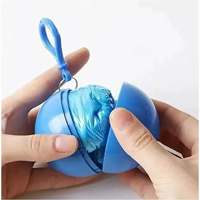 Pršiplášť v loptičke