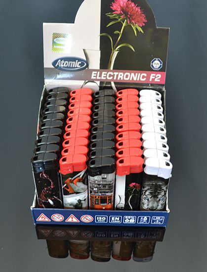 Zapaľovač ATOMIC Colorfull