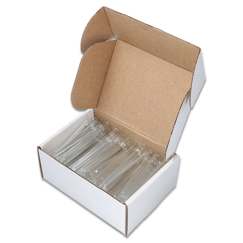 Dutinka sklo Sklenka obyčajná 8cm priesvitná