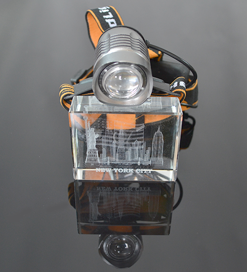 Baterka čelová Cree T6 LED