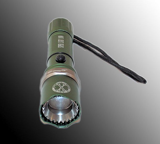 Baterka HPLED green ALU