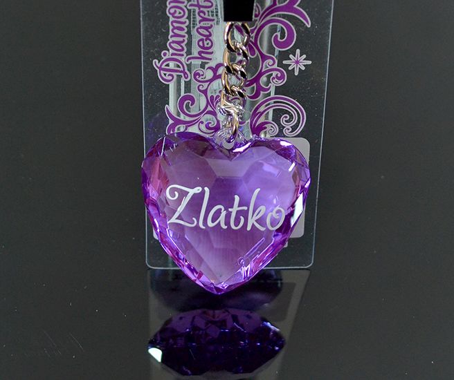 Prívesok Diamond Heart Zlatko