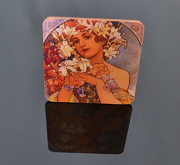 Podložka korková Fusaichi Pegasus Mucha-Kvety