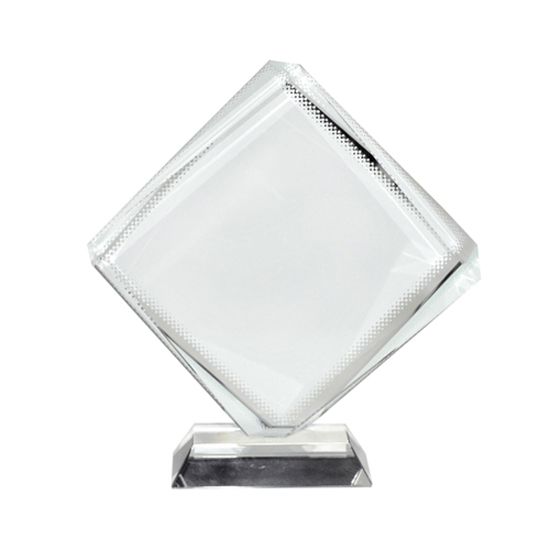Kryštál štvorec s potlačou
