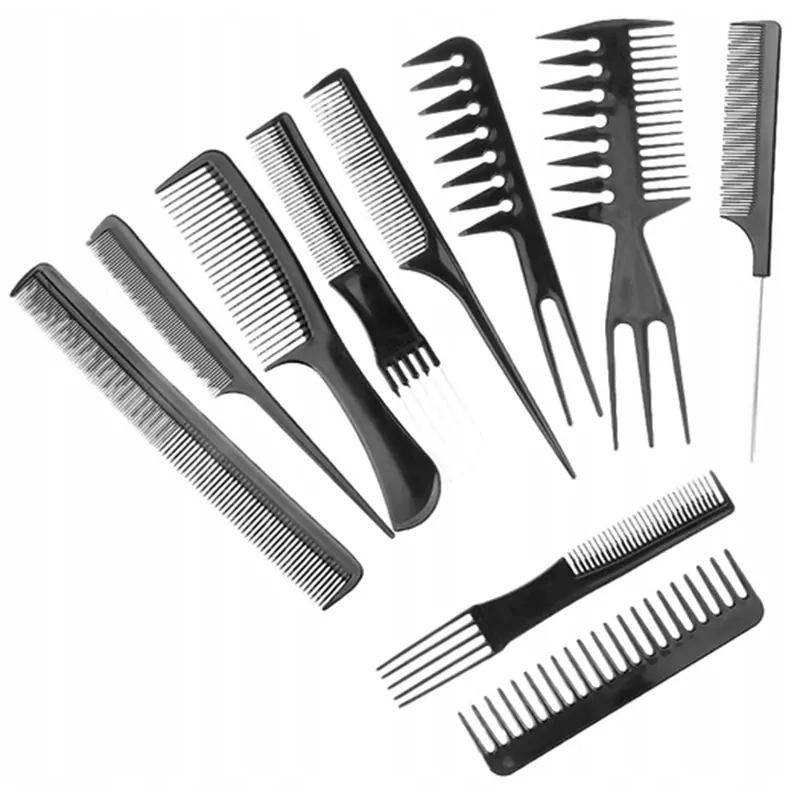 Kadernícke hrebene 10ks s puzdrom