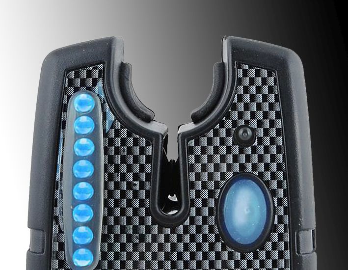 Rybársky alarm elektronický 8 LED 