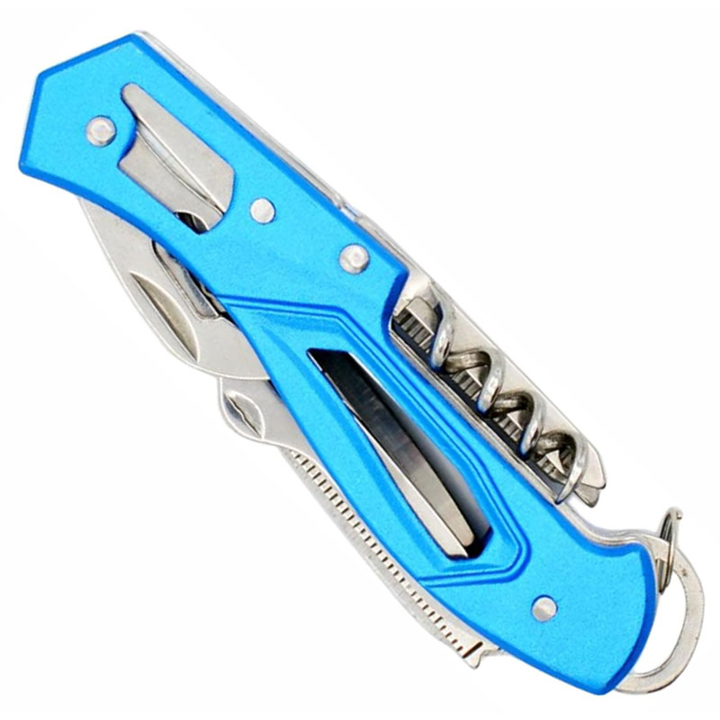 Nôž vreckový Multi modrý 11 funkcií