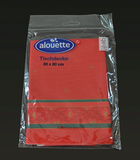 Obrus Alouette 80x80cm červený