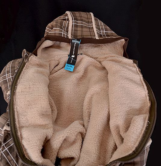 Detská zateplená bunda 114cm (6 rokov)