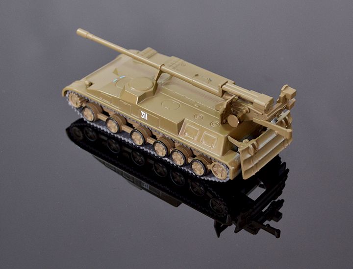 Model samohybnej húfnice 2S5 Giatsint 1:74