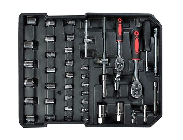 Sada náradia v kufríku 187 elementov