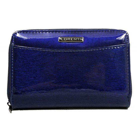 Peňaženka dámska kožená Lorenti 01-12 SH modrá