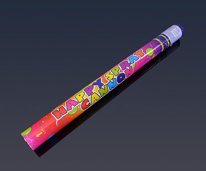 Vystreľovacie konfety Happy spray Cannon Fiesta 60cm