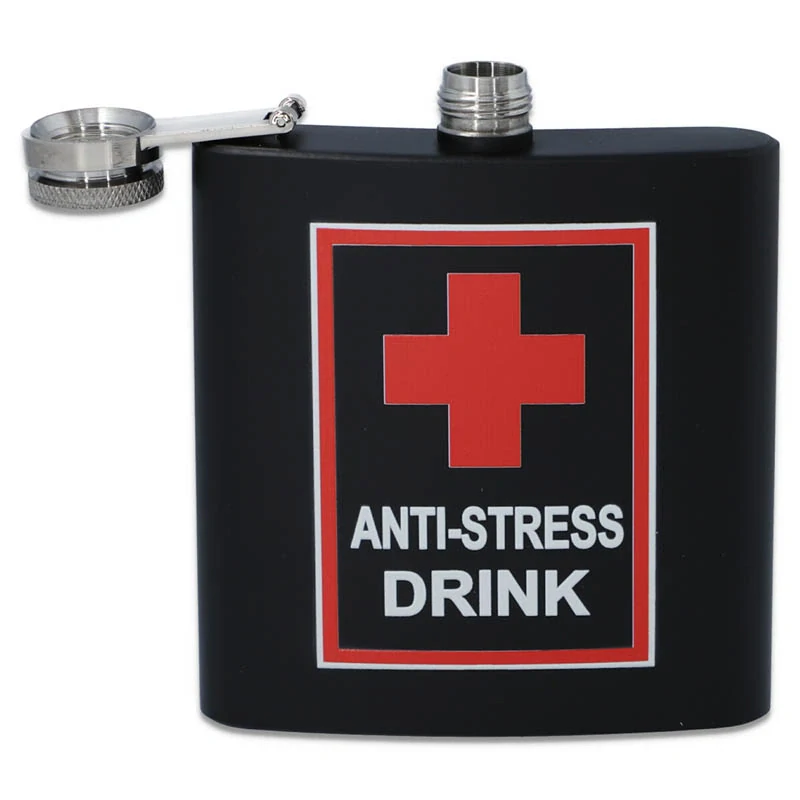 Ploskačka nerez Antistress Drink 180ml 