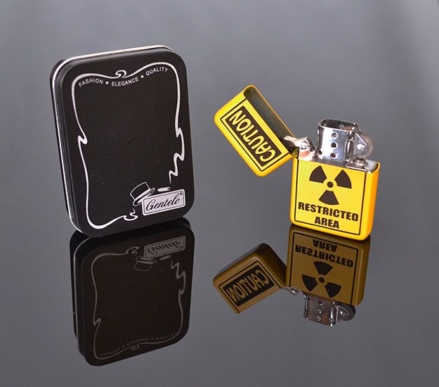 Zapaľovač benzínový Gentelo Restricted Area