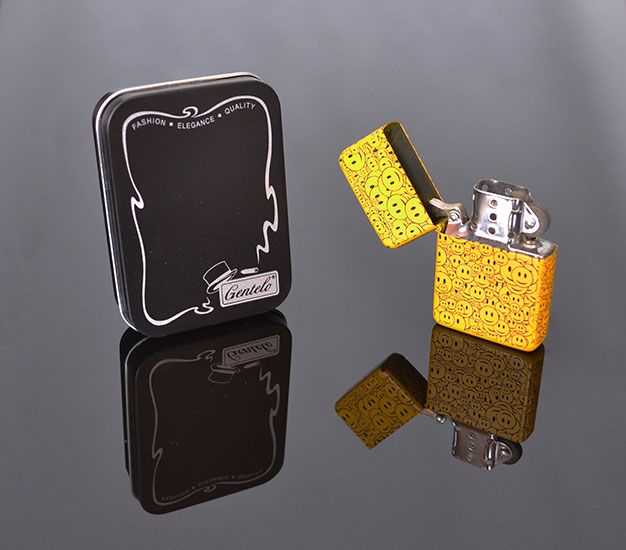 Zapaľovač benzínový Gentelo Smiley Design