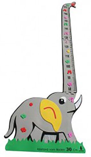 Detský meter na stenu SLON
