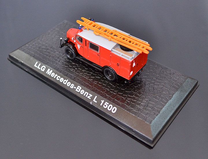 DeAgostini Model veterán Mercedes Benz L-1500 1:72