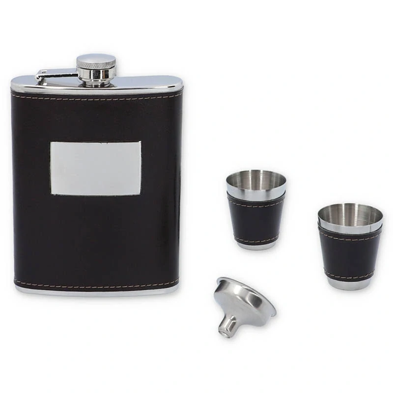 Ploskačka 240ml v darčekovej kazete Chess V