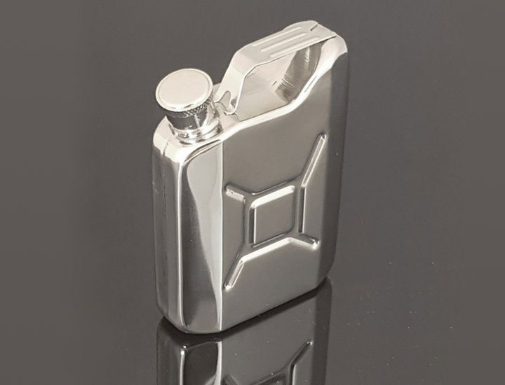 Ploskačka nerez 120ml Canister