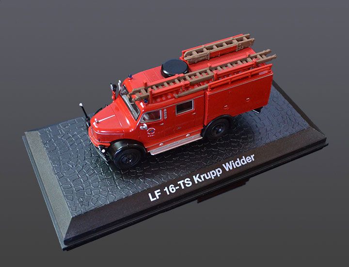 DeAgostini Model veterán LF 16-TS Krupp Widder 1:72