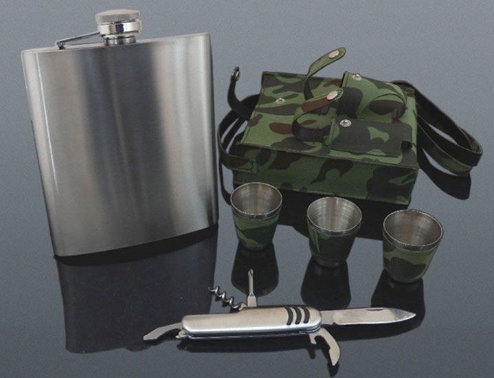 Ploskačka sada ARMY 540ml I.