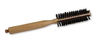 Kefa na vlasy Natura okrúhla drevená