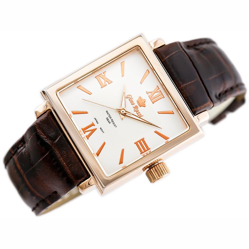 Náramkové hodinky GINO ROSSI 6664A silver/rose/gold/brown